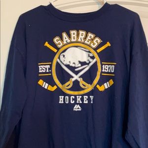 Long sleeve cotton Buffalo Sabres shirt